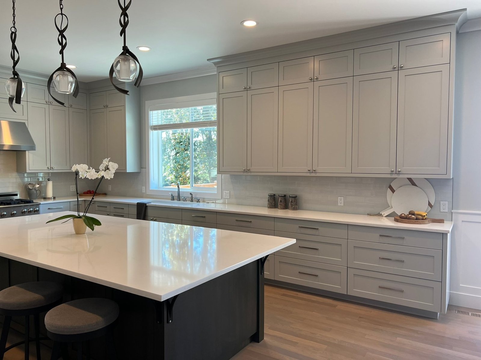 Custom home kitchen by NorWest Construction