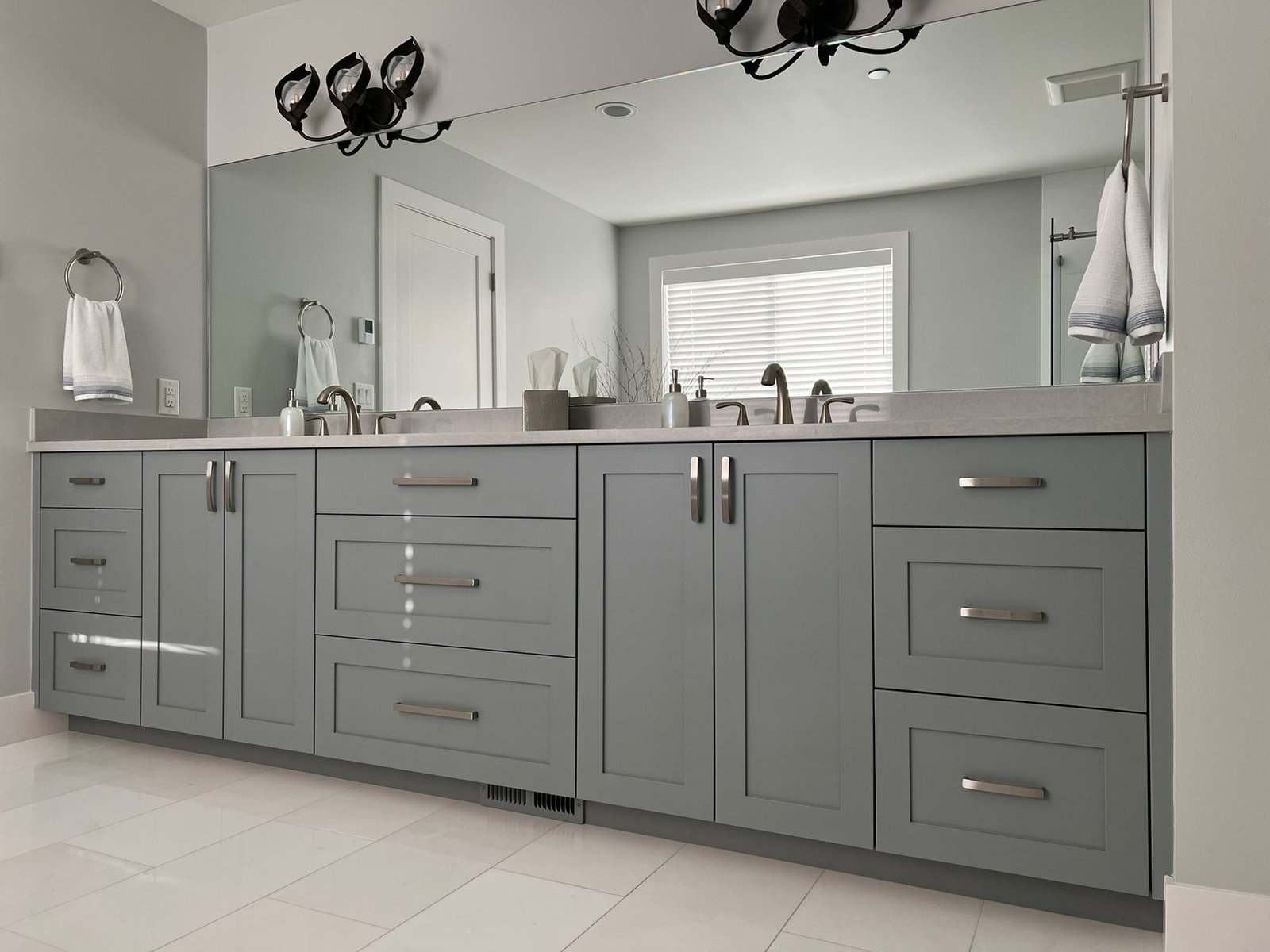 Primary bathroom vanity