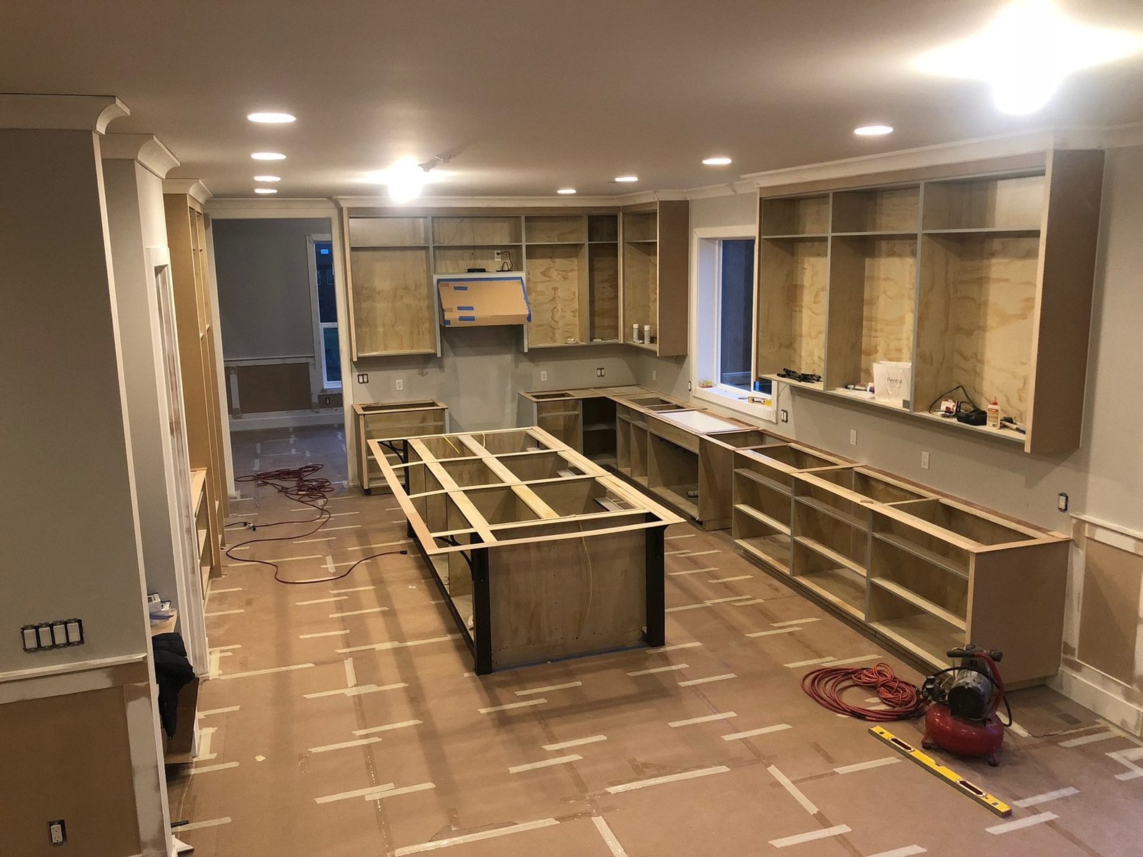 Kitchen build-out