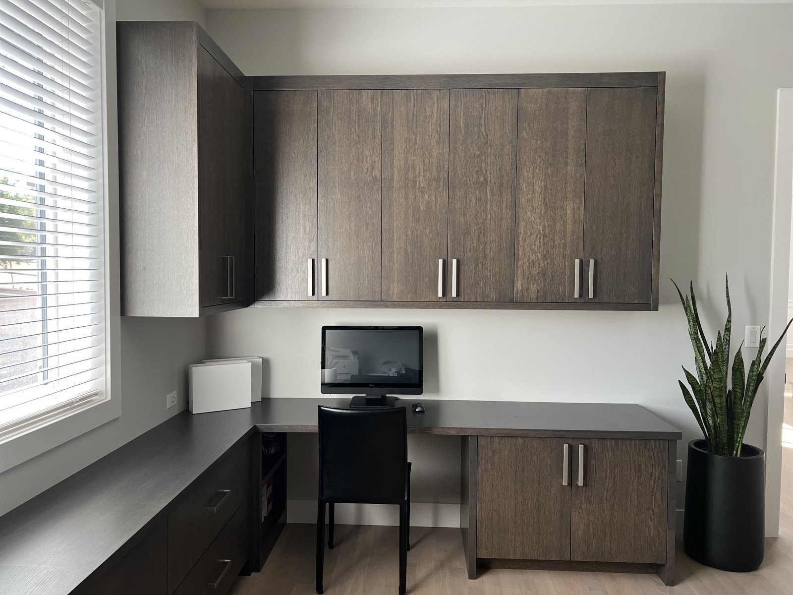 Custom home office cabinetry