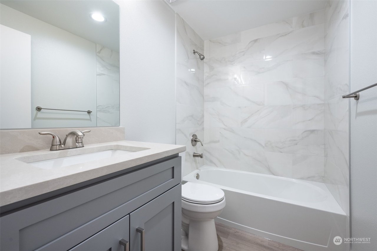 Remodeled bathroom