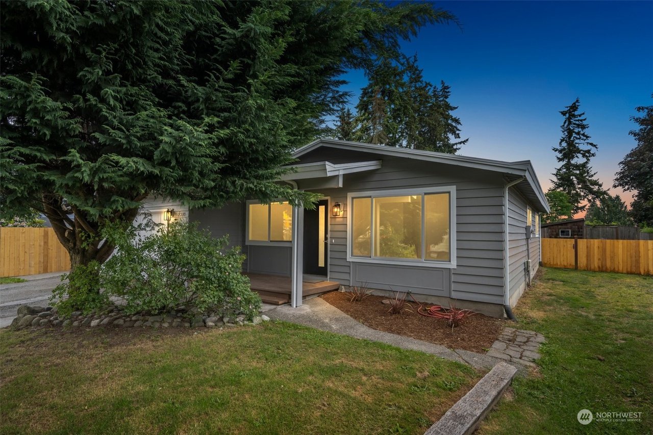 Completed exterior of whole house remodel